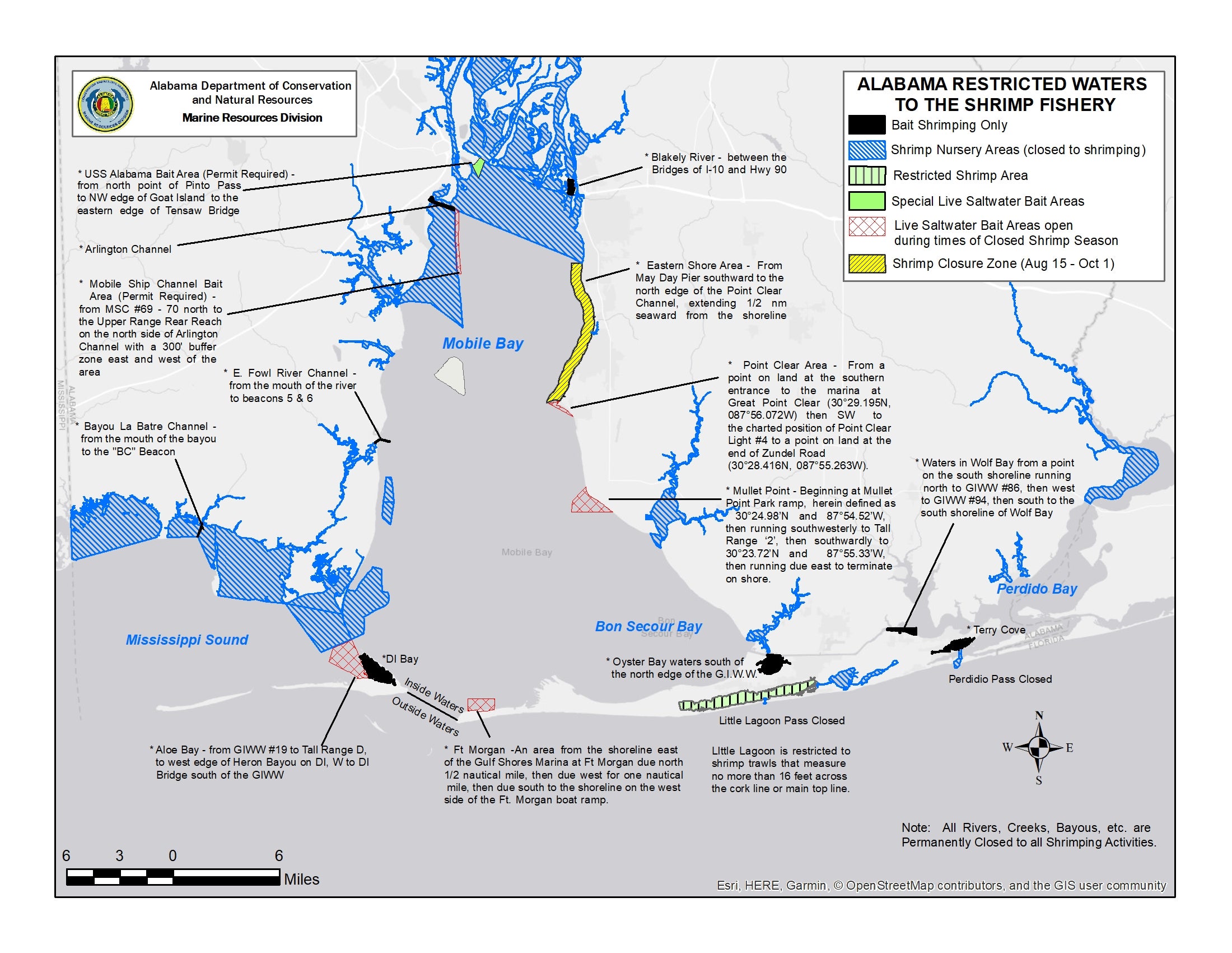 Recreational Shrimping Regulations Outdoor Alabama